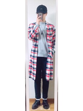 「unrelaxing（アンリラクシング）のアイテム（アクセサリー）」を使った、かたさん（メンズ・168cm）の春コーディネート