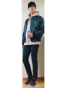 かたさん（メンズ・168cm）の春コーディネート