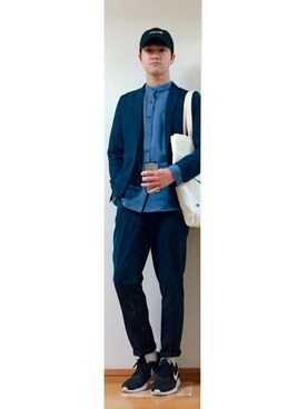 かたさん（メンズ・168cm）の春コーディネート