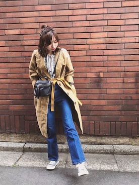 ISABEL MARANT ETOILE（イザベルマランエトワール）のトレンチコートを