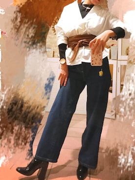 「スプリングSENSEOFPLACE」｜Dahyoさん（レディース・152cm）の春コーディネート