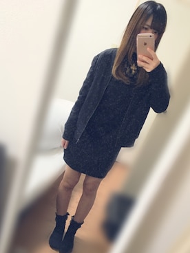 mariさん（レディース・153cm）の春コーディネート