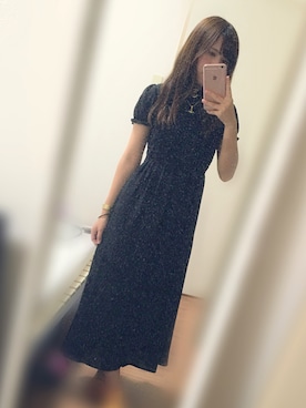 「EATME」｜「アイテム（アクセサリー）」を使った、mariさん（レディース・153cm）の秋コーディネート