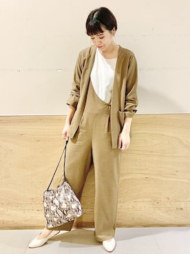 まなみさん（レディース・166cm）の春コーディネート