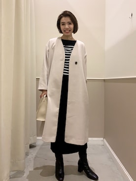 まなみさん（レディース・166cm）の秋コーディネート