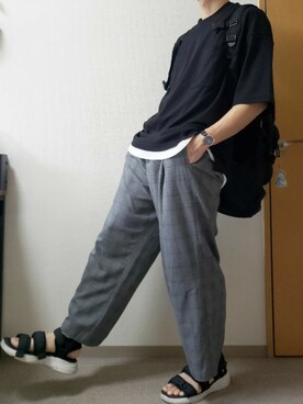 yuuuさん（メンズ・168cm）の夏コーディネート