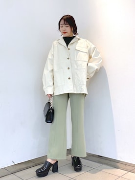 Rukaさん(レディース・160cm)の春コーディネート