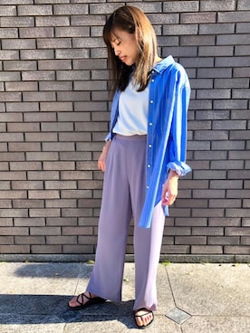葵さん（レディース・159cm）の夏コーディネート