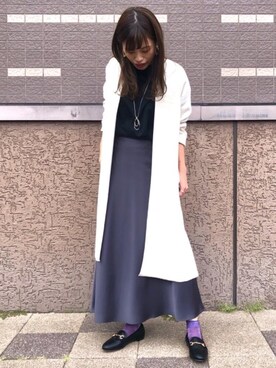 葵さん(レディース・159cm)の秋コーディネート