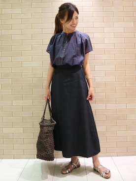 「CASUAL」｜葵さん（レディース・159cm）の春コーディネート
