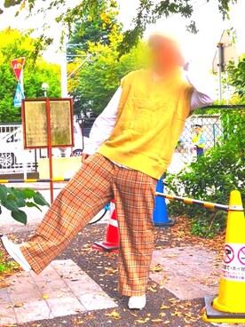 「dictionary（ディクショナリー）のアイテム」を使った、マフッシさん（メンズ・173cm）の秋コーディネート