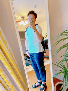 テリヤキの照り焼きさん（メンズ・175cm）の夏コーディネート