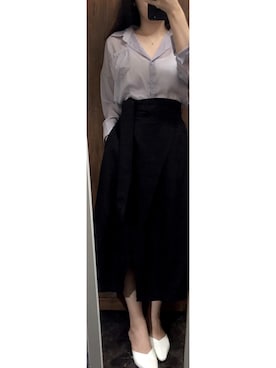 「紫色穿搭」｜muserrydailyさん（レディース・162cm）の夏コーディネート