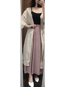 「大人可愛い女子」｜muserrydailyさん（レディース・162cm）の夏コーディネート