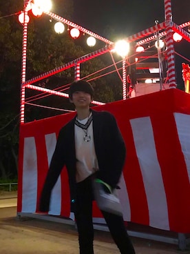 「祭り」｜「アイテム（ジャケット/アウター）」を使った、take#さん（メンズ・163cm）の夏コーディネート