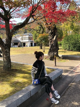 「chanel」｜「アイテム（オールインワン・サロペット）」を使った、yuriさん（レディース・156cm）の秋コーディネート