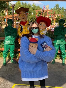 「ROKIT（ロキット）のアイテム（トップス）」を使った、Summer-Xiaさん（レディース・160cm）の秋コーディネート