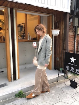 しゅがーろーるさん（レディース・163cm）の春コーディネート