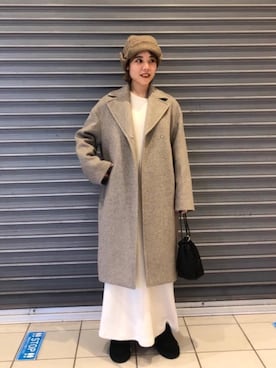 「halo commodity（ハロ　コモディティー）のアイテム」を使った、Arisa Miyataさん（レディース・158cm）の秋コーディネート