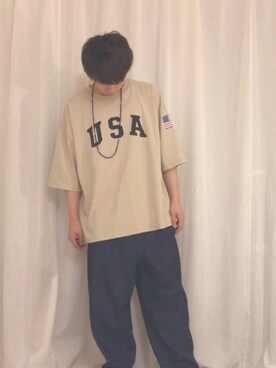 UNOさん（メンズ・172cm）の夏コーディネート