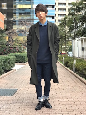 UNOさん（メンズ・172cm）の冬コーディネート