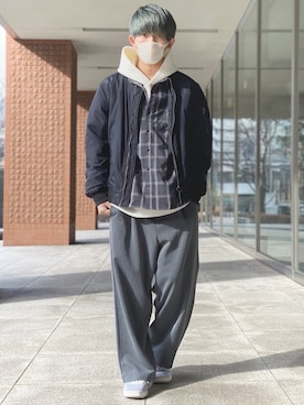 UNOさん（メンズ・172cm）の冬コーディネート