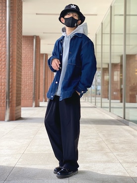 UNOさん(メンズ・172cm)の冬コーディネート