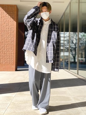 UNOさん（メンズ・172cm）の冬コーディネート