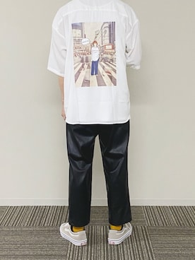 「UNIQLO（ユニクロ）の50色ソックス（消臭機能付き）（ソックス/靴下）」を使った、UNOさん（メンズ・172cm）の春コーディネート