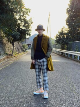 「VIRGOwearworks（ヴァルゴウェアワークス）のアイテム（ジャケット/アウター）」を使った、さぴえもんさん（メンズ・171cm）の秋コーディネート