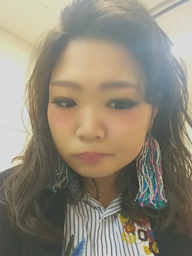 「アイテム（ピアス（両耳用））」を使った、nappi-♡さん（レディース・160cm・30代）の冬コーディネート