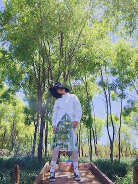 陌生爷爷说我神经_柔さんのコーディネート