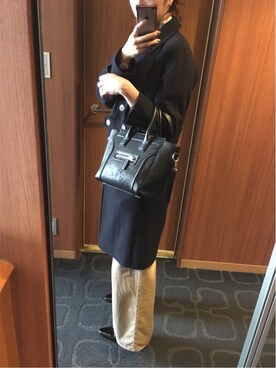 Chisato.hさん（レディース・169cm）の冬コーディネート