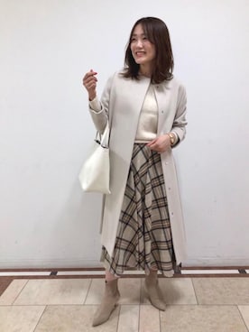 HONOMIさん（レディース・159cm）の秋コーディネート