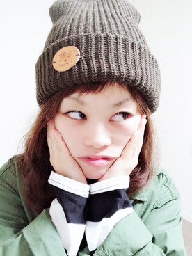 erika♡さんの「リップストップジャケット　785523 」を使ったコーディネート
