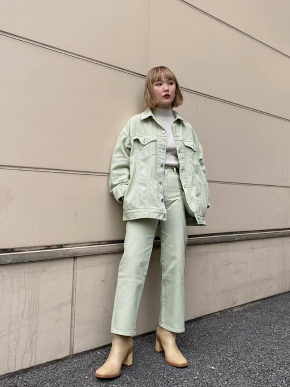 RON DENIM OVER JK-E オーバー デニム ジャケットを使った人気 