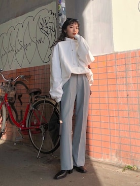 「サングラススタイル」｜「アイテム（ブーツ）」を使った、SLY officialさん（レディース・160cm）の春コーディネート