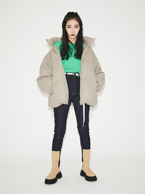 Sly Official Sly Official Slyのダウンジャケット コートを使ったコーディネート Wear