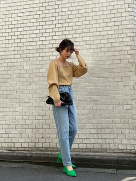 「THROW by SLY（スローバイスライ）のアイテム（バッグ）」を使った、SLY officialさん（レディース・160cm）の秋コーディネート