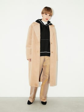 「THROW by SLY（スローバイスライ）のアイテム（ジャケット/アウター）」を使った、SLY officialさん（レディース・160cm）の秋コーディネート