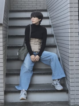 「黒髪ショート」｜haijifujimuraさん（レディース・152cm）の秋コーディネート