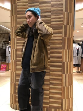 「アウトドアミックス」｜伊藤さん（メンズ・165cm）の冬コーディネート