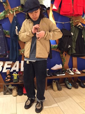 「アウトドアミックス」｜伊藤さん（メンズ・165cm）の春コーディネート