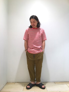 「アウトドアミックス」｜伊藤さん（メンズ・165cm）の春コーディネート