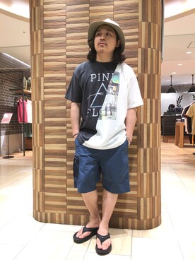 「アウトドアミックス」｜伊藤さん（メンズ・165cm）の夏コーディネート