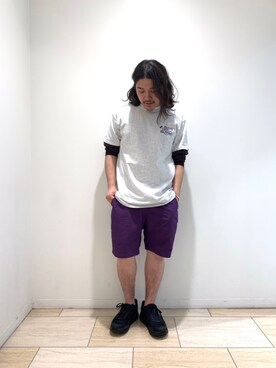 「COMMON EDUCATION（コモンエデュケーション）のアイテム」を使った、伊藤さん（メンズ・165cm）の夏コーディネート