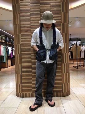 「ブラックウォッチ」｜伊藤さん（メンズ・165cm）の夏コーディネート