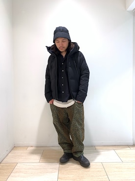 「デサント」｜「アイテム（ジャケット/アウター）」を使った、伊藤さん（メンズ・165cm）の夏コーディネート