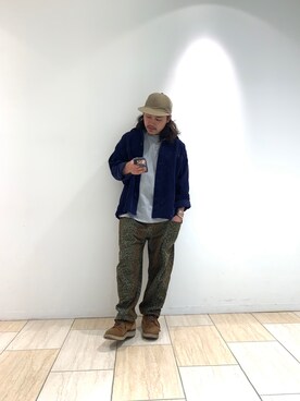 「アウトドアミックス」｜伊藤さん（メンズ・165cm）の秋コーディネート