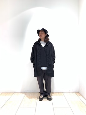 「MANASTASH（マナスタッシュ）のアイテム（ベスト）」を使った、伊藤さん（メンズ・165cm）の秋コーディネート
